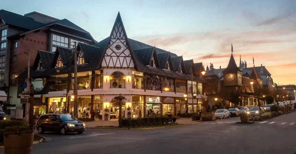 Gramado, localizada na Serra Gaúcha,
