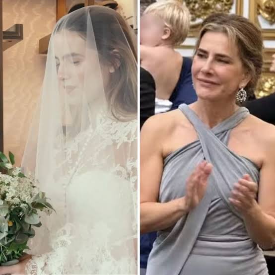 Maitê Proença prestigia casamento de Giulia Be e Conor Kennedy: entenda a relação familiar